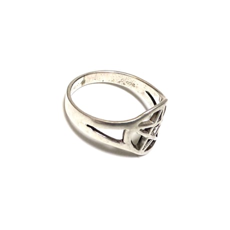 【USED】vintage PENTAGRAM STERLING SILVER RING