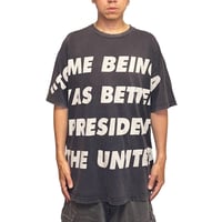 【USED】SUPREME × TET 2007AW Goodfellas “Gangster” T-shirt Fade Black