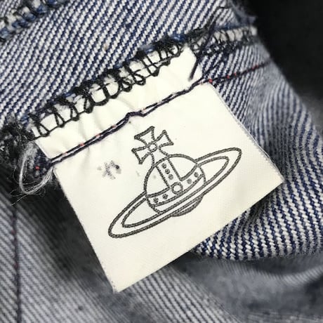 【USED】90'S VIVIENNE WESTWOOD ROLLS-ROYCE DENIM JACKET