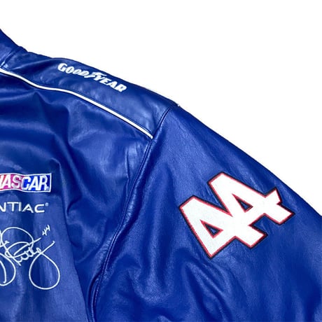 【USED】90'S JEFF HAMILTON JH DESIGN SUPER OVERSIZED LEATHER RACING JACKET