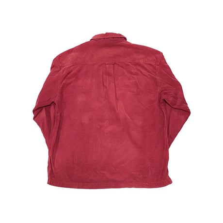 【USED】90'S VINCENZO CORDUROY ZIP SHIRT