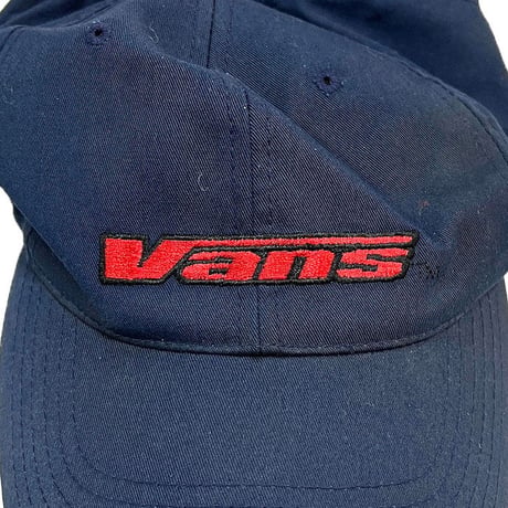 【USED】90'S-00'S VANS LOGO CAP