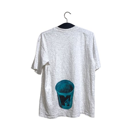 【USED】90'S MTV "waste, not." T-SHIRT