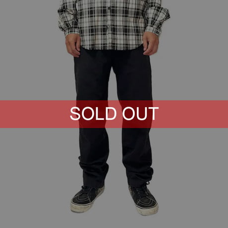 【USED】00'S DICKIES WORK PANTS BLACK