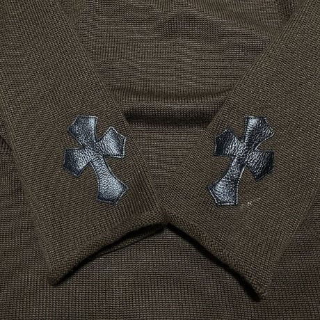 【USED】90'S CHROME HEARTS COTTON SWEATER