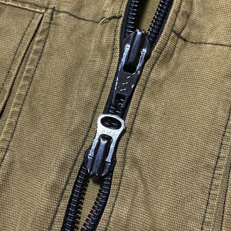 【USED】90'S ANARCHIC ADJUSTMENT  DUCK ZIP JACKET "Moog"