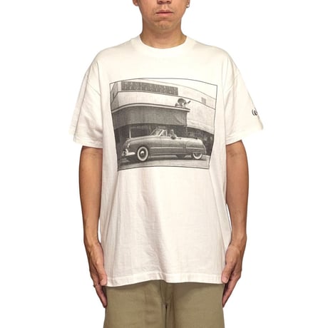 【USED】90's THE WALT DISNEY GALLERY “Walt Disney at the Studio” Photo T-shirt