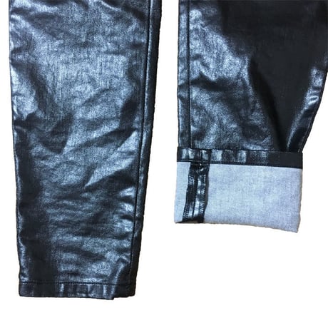 【USED】CHANEL HOMME COATED TROUSERS