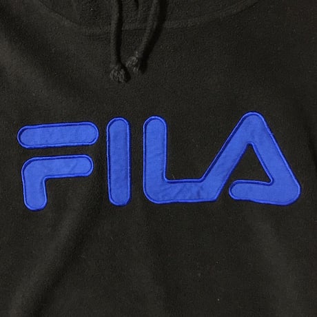 【USED】90'S  FILA FLEECE HOODIE