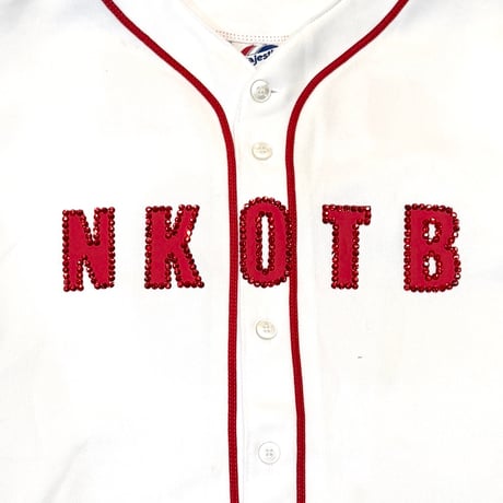 【USED】00's NEW KIDS ON THE BLOCK "NKOTB" BASEBALL SHIRT