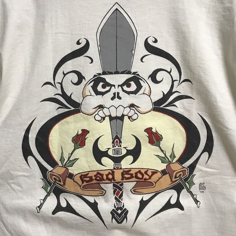 【USED】90'S  BAD BOY CLUB T-SHIRT