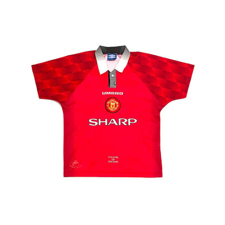 【USED】90s OLD UMBRO MANCHESTER UNITED 96-98 FOOTBALL SHIRT
