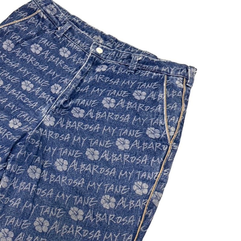 USED】00's ALBA ROSA MY TANE All-Over Print Den