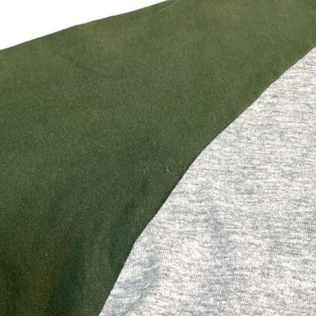 【USED】90'S OLD STUSSY CLOVER LOGO RAGLAN SLEEVE L/S T-SHIRT