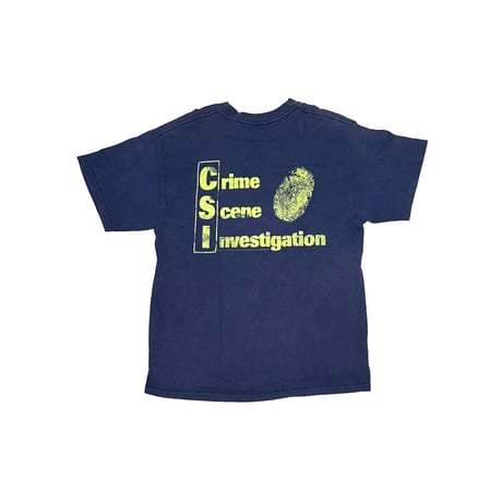 【USED】00's Crime Scene Investigator T-SHIRT