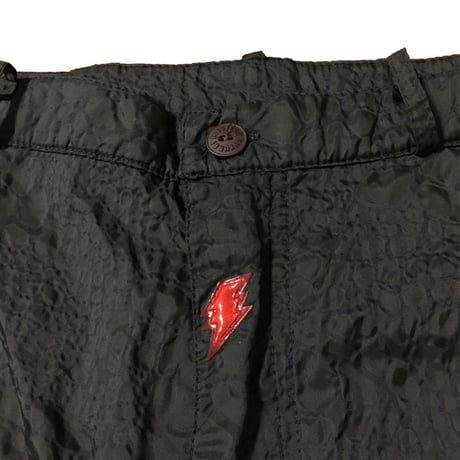 【USED】90'S W&LT CROCODILE EMBOSSING NYLON TROUSERS