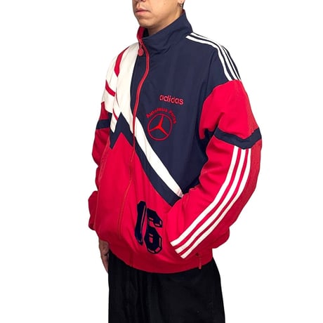 【USED】90's adidas "SV Germania Erlenbach" Team Jacket