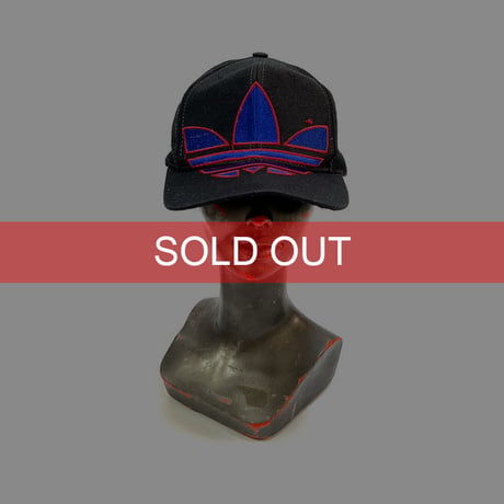 【USED】80'S-90'S ADIDAS BIG TREFOIL CAP
