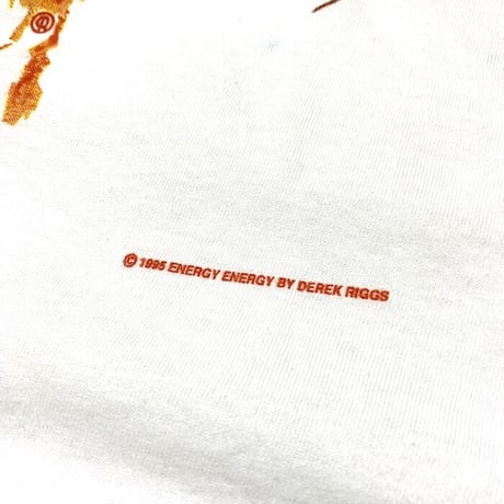 【USED】90'S ENERGY ENERGY BY DEREK RIGGS T-SHIRT
