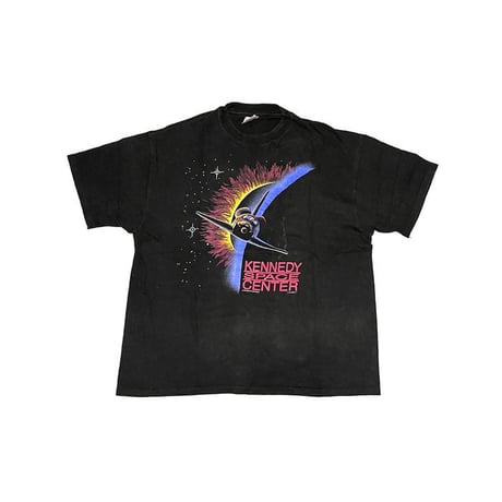 【USED】90'S KENNEDY SPACE CENTER T-SHIRT