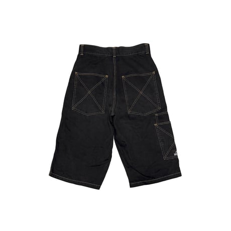 【USED】90's-00's BARREL ROLL BUGGY SHORTS BLACK