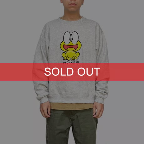 【USED】90'S-00'S PYONKICHI SWEATSHIRT