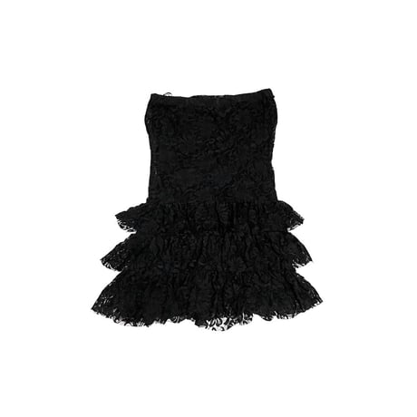 【USED】00's MORGAN 2-WAY BARE TOP TUNIC DRESS SKIRT