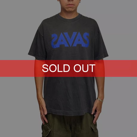 【USED】90's SAVAS Logo T-shirt