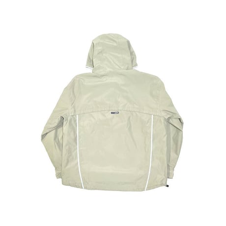 【USED】90'S-00'S NIKE ZIP HOODED JACKET BEIGE