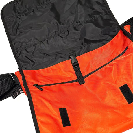 【USED】90's-00's BAD BOY MESSENGER BAG ORANGE