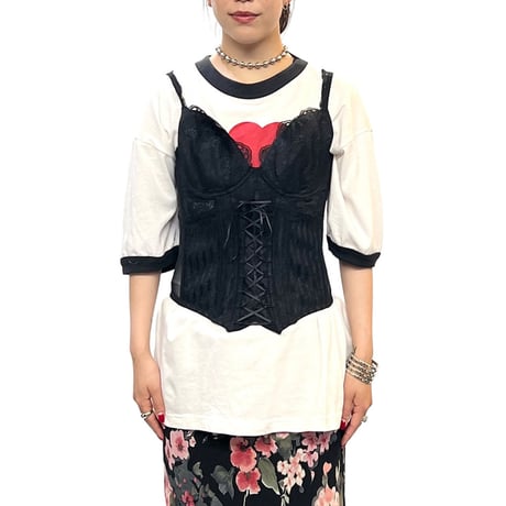 【USED】90's-00's Roselle CORSET BUSTIER
