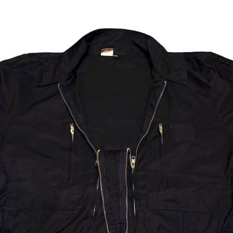 【USED】90's-00's Double-Line Zip Utility Jumpsuit German Made