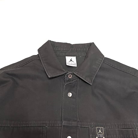 【USED】90'S-00'S NIKE JORDAN HEAVY COTTON SHIRT JACKET