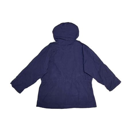 【USED】60's-70's Swedish Vintage Anorak Parka Navy with RIES-Zip