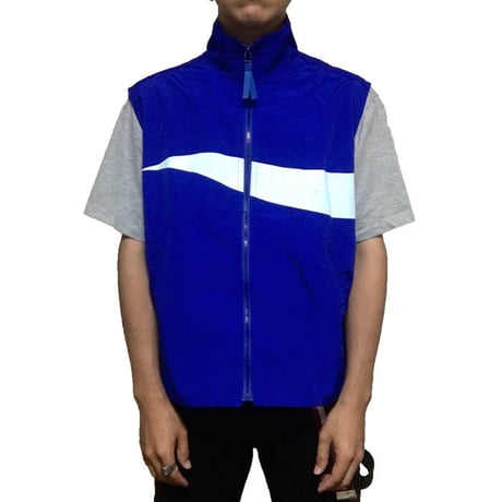 【USED】90'S POCARI SWEAT VEST with BACKPACK
