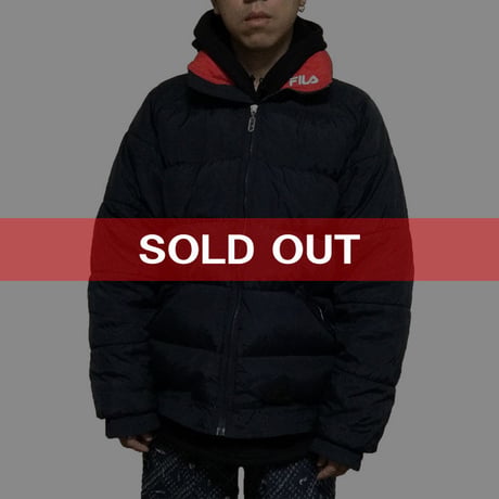 【USED】90'S FILA DOWN JACKET