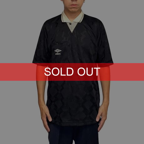 【USED】90's UMBRO REFEREE FOOTBALL JERSEY
