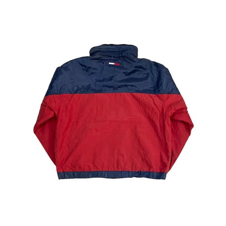 【USED】90'S-00'S TOMMY HILFIGER COTTON NYLON JACKET