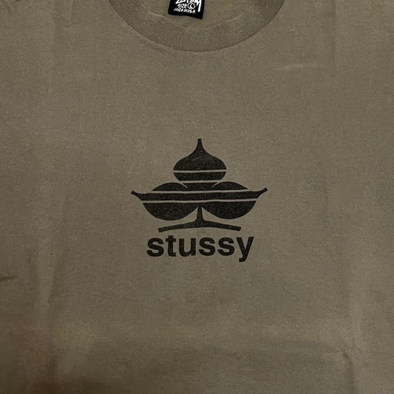 USED】80'S OLD STUSSY CLOVER MOTIF T-SHIRT | KO USED】80'S OLD STUSSY CLOVER MOTIF T-SHIRT | KO