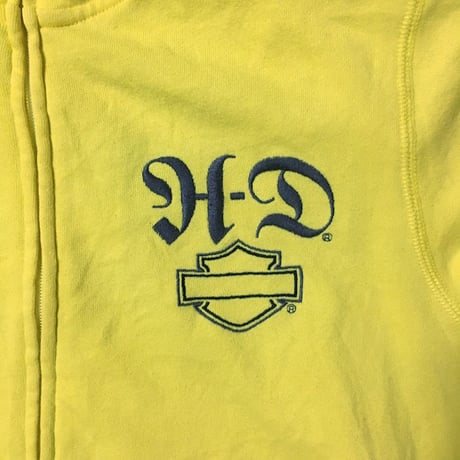 【USED】HARLEY DAVIDSON ZIP-UP SWEATSHIRT