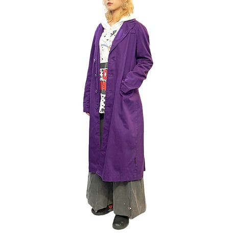 【USED】90'S TRIPP NYC PURPLE LONG COAT