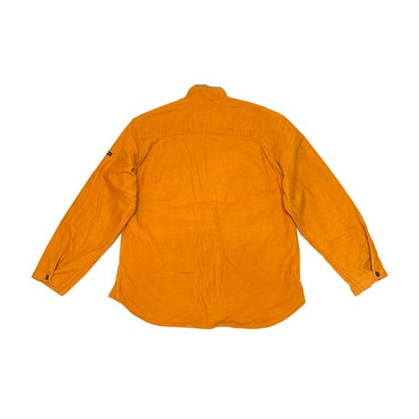 【USED】00's AIRWALK LATTICE CORDUROY ZIP JACKET ORANGE