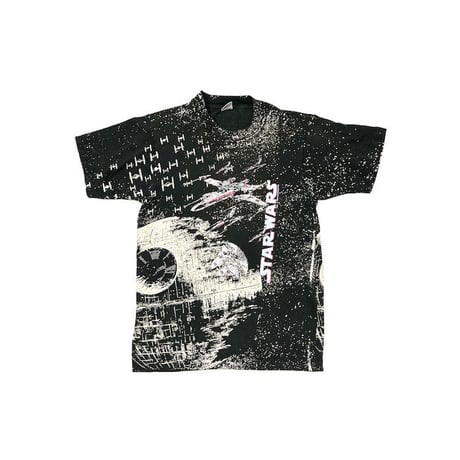 【USED】90'S STAR WARS ALL OVER PRINT T-SHIRT