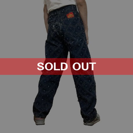 【USED】90'S VIVIENNE WESTWOOD "CUT AND SLASH" JEANS