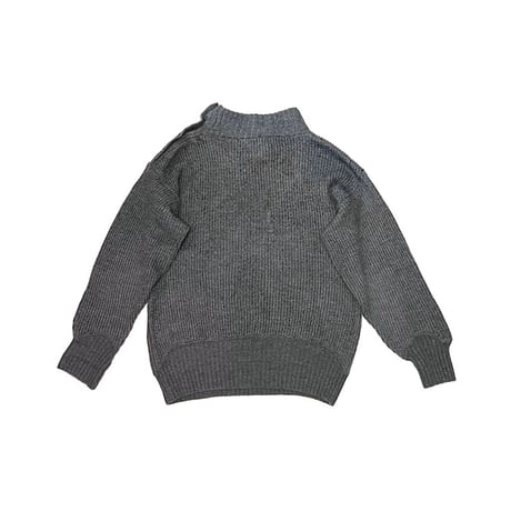 【USED】80's BONEVILLE HI-NECK KNIT SWEATER