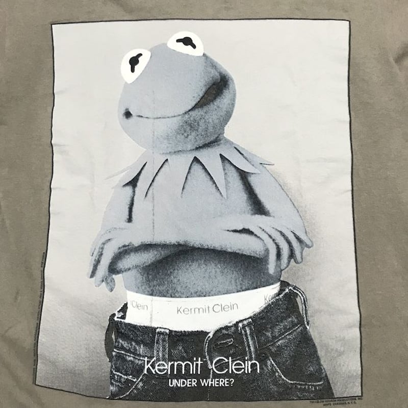 USED】90'S KERMIT CLEIN T-SHIRT | KONBINI