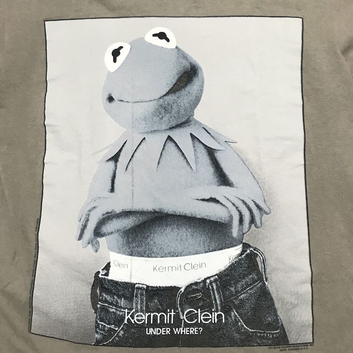 USED】90'S KERMIT CLEIN T-SHIRT | KONBINI