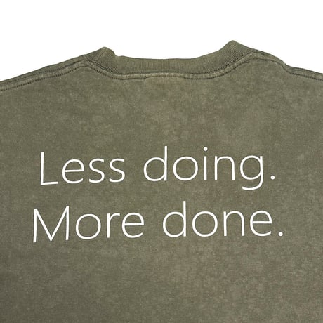 【USED】2010's Microsoft Windows Phone Less doing. More done. Promo T-shirt