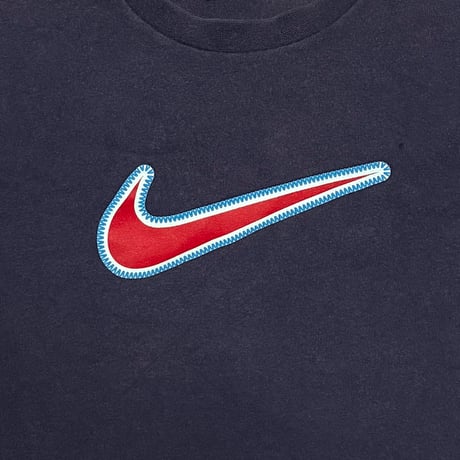 【USED】90's-00's NIKE "There Is No Finish Line" Swoosh Chibi T-shirt