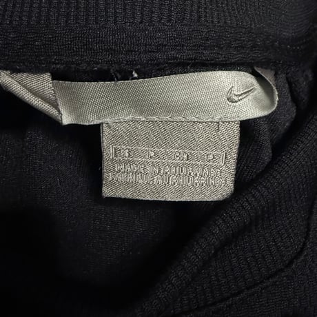 【USED】00's NIKE Blackout Logo Performance T-shirt